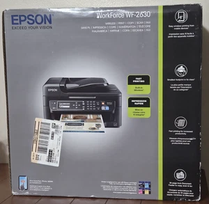 Epson WorkForce WF-2630 Wireless All-in-One Inkjet Printer Scanner Copier NEW