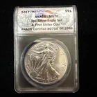 ANACS 2017 MS 70 First Strike Silver Eagle (AG1011842)