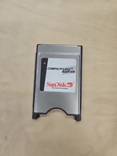 SanDisk CompactFlash PC Card Adapter PCMCIA Lot 0002 
