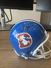 Steve Atwater Signed Mini Helmet Denver Broncos