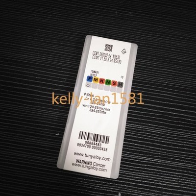 10PCS/box Tungaloy CCMT060202-24 NS530 CCMT21.50.5-24 Carbide Insert NEW *tm