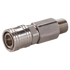 SPEEDAIRE 30E574 Quick Connect,Socket,1/4" Body,1/4"-18 30E574