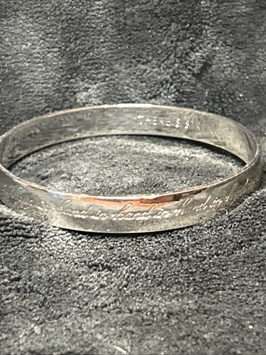 Kate Spade Strength In Numbers Silver Tone Bracelet Bangle Womens Jewelry