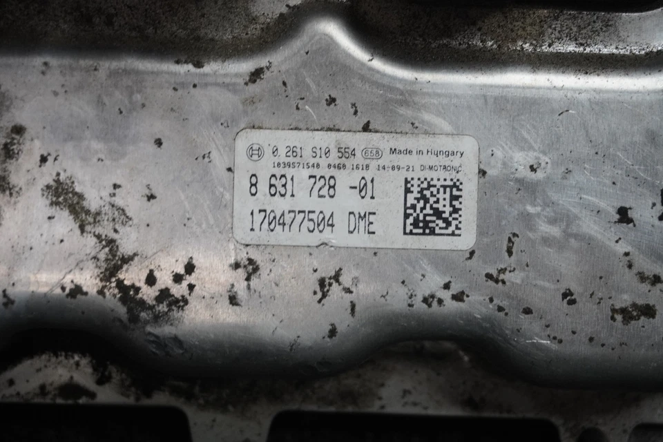 BMW X1 2013 2014 2015 2,0 L módulo de control del motor ecm ecu dme oem 8631728 Foto 3 de 4