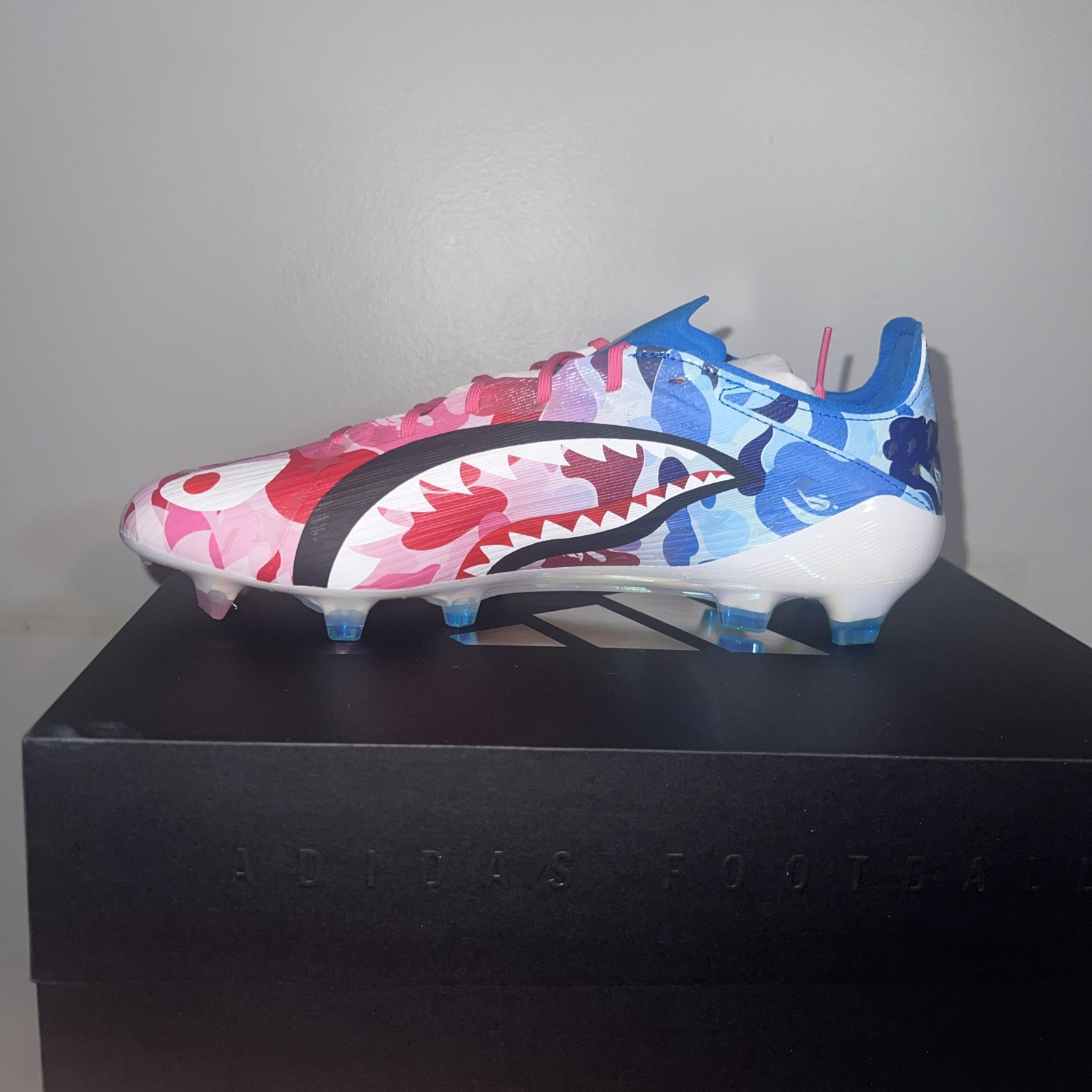 adidas F50 Elite FG Bape Multi Camo Firm Soccer Men Cleats Shoes MENS SIZE 7 thumbnail 3