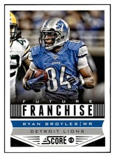 Ryan Broyles 2013 Score #309 Detroit Lions Football Card *308