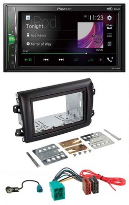 Pioneer 2DIN MP3 DAB USB Bluetooth Autoradio für Fiat Ducato Serie 8 ab 2021