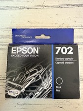 EPSON 702 DURABrite Ultra Ink Standard Capacity Black Cartridge Exp.2025