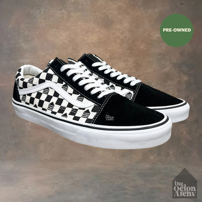 Size 12 Dover Street market x Vans Old Skool DSM Check VN0004OJJ7L Pre-Owned
