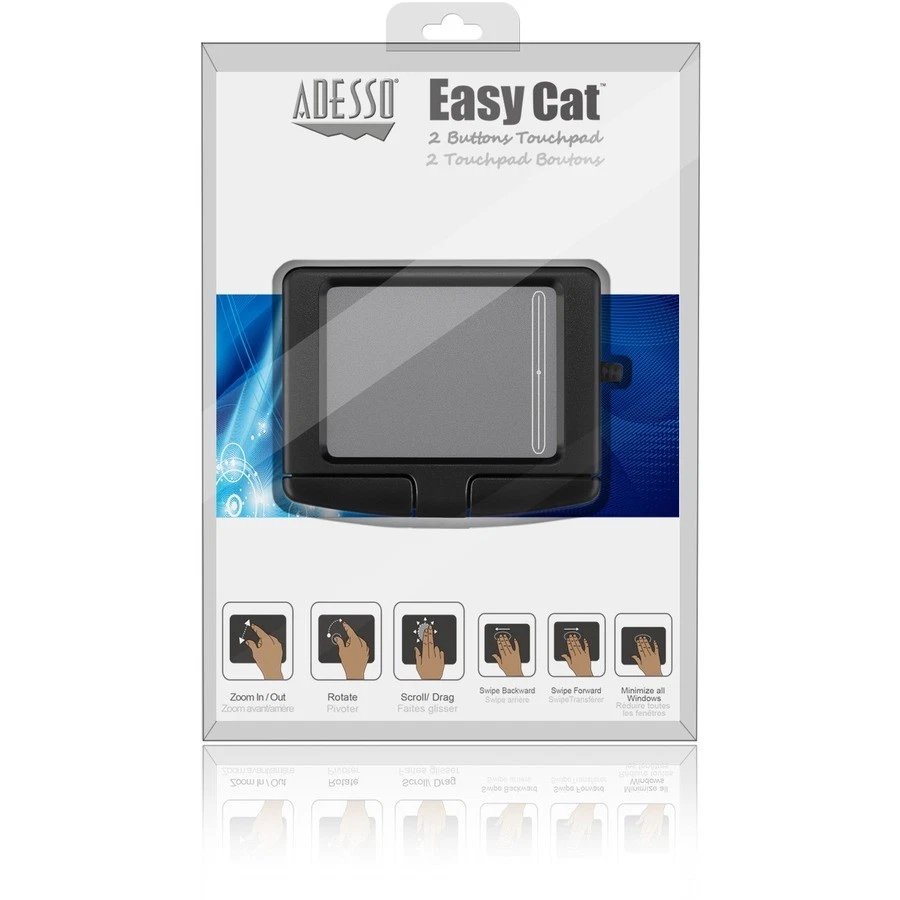 Adesso GP-160UB Easy Cat 2 Button Glidepoint Touchpad (GP160UB) - Image 4 of 4