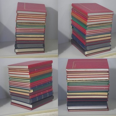 FRG FEDERAL WORLDWIDE STAMP COLLECTION IN 18 STOCK ALBUMS BUNDLE ESTATE