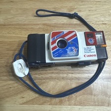 Canon Snappy '84 - 1984 Olympics P S film camera - for parts / not tested