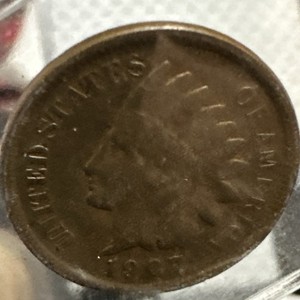 1907 Indian Head Small Cent 1C Philadelphia Business Strike BN Circulated