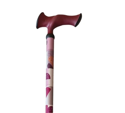 Gehstock Escortgriff Bordeaux höhenverstellbar 76-98 cm Gehhilfe bis 100 kg - Bild 1 von 4