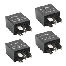 4 Pin 12V 30A Multi-Purpose Automotive Relay - Heavy Duty Standard Relay for ...