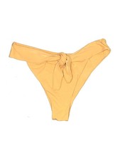 Free People x Stone Fox Swim Women Yellow Swimsuit Bottoms S