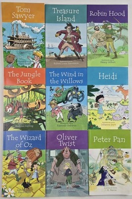 The Children's Classics Collection Lot of 9 Books chapter Picture Retold Look!