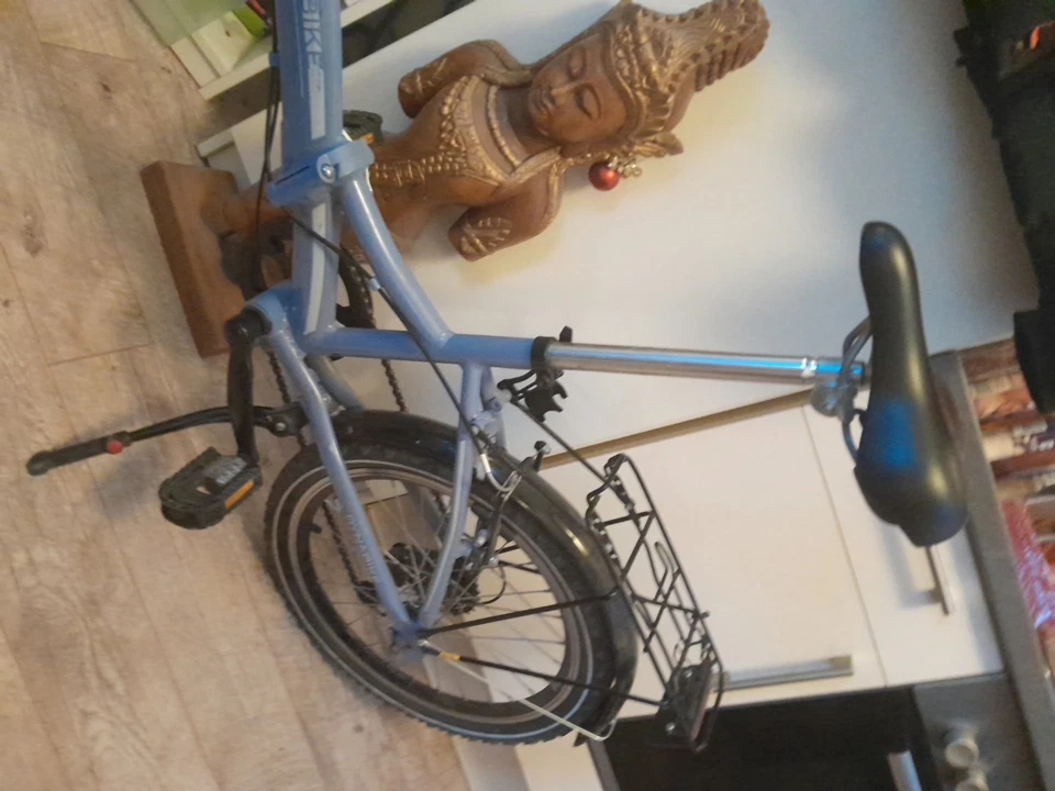 Klappbike Marke Dynabike Farbe Blue 20 Zoll FAHRRAD.6GANG TOP Zustand - Bild 2 von 4