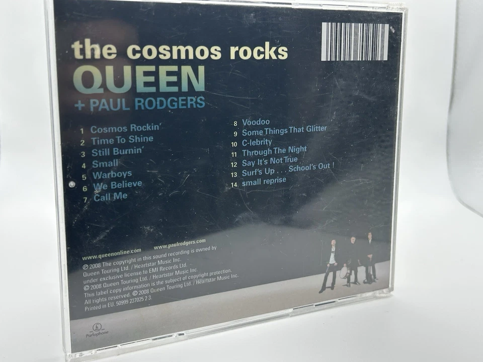 Queen + Paul Rodgers Cosmos Rocks Cd Signed By Roger Taylor - Image 4 of 4