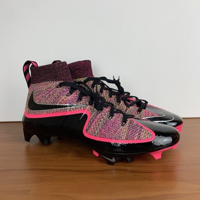 Size 12.5 - Nike Vapor Edge 360 Untouchable Mid Black Hyper Pink
