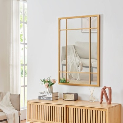Wandspiegel Colobraro Gold 90x60 cm [en.casa]