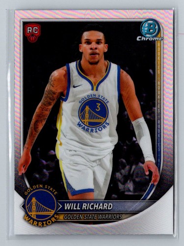 2025-26 Bowman #BRR-37 Will Richard Chrome Rookie Red RC Logo