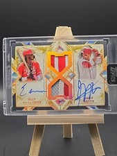 2025 Topps Diamond Icons - Elly De La Cruz/Joey Votto #DPAR-CV 1/1 Au/Relic