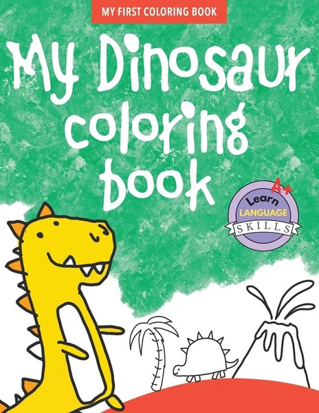 Jennifer Cross | My Dinosaur Coloring Book - Book 4 | Taschenbuch | Englisch-image