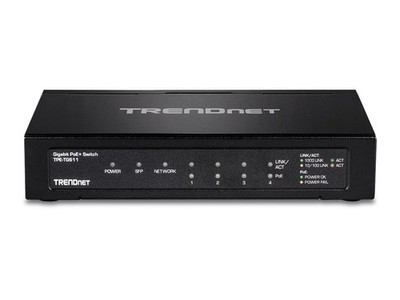 TRENDnet 6-Port Switch PoE+ Gigabit