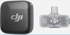 DJI Mic Mini Wireless Lavalier/Lapel Microphone System USB-C, Black