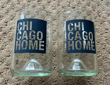 Chicago Home Drinking Glasses, 12oz, Set of 2