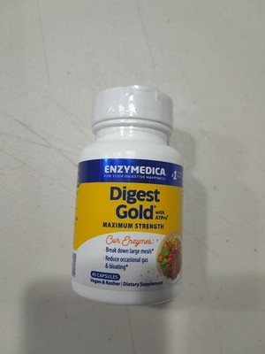 Enzymedica Digest Gold Maximum Strength with ATPro - 45 Capsules 08/2027