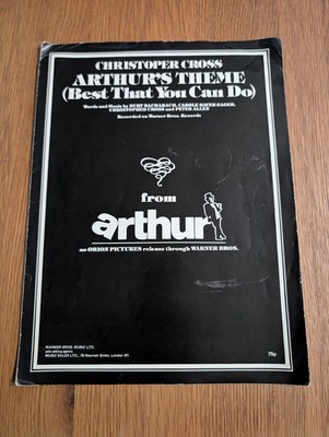 Arthur s Theme, (Best that you can do) Klaviernoten.