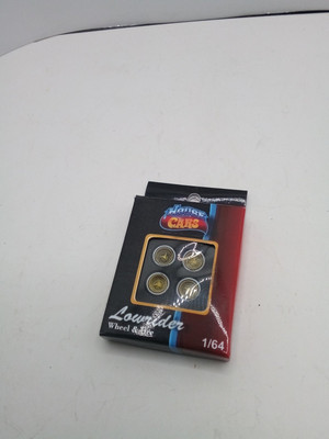 1/64 Scale House Of Cars Lowrider Gold Spoke Wheels Set Reveal Hit Wheels
