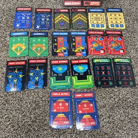 Intellivision Video Game Cartridges Lot Of 10 Games With Overlays Tested