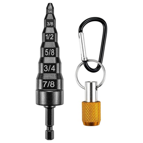 2x 5-in-1 Kupferrohr Expander Werkzeugset - 1/4 Zoll Sechskant Für Klimaanlagen & Kühlschrank Reparatur
