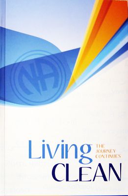LIVING CLEAN The Journey Continues NARCOTICS ANONYMOUS   Brand New  softcover