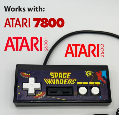 Atari 7800  2600 2600+ Controller Control Pad Gamepad Joystick CX78 Space Invade