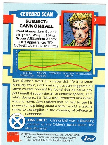 Impel Marvel X-Men Series 1 1992 Trading Cards, Single Cards, You Pick! - Picture 15 of 211