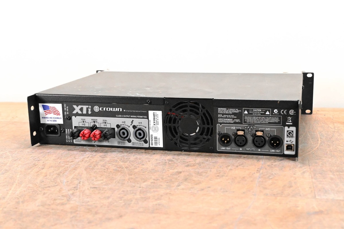 Crown XTi 2000 パワーアンプ その① XTi 2000 | Crown Audio - Professional Power Amplifiers