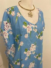 Blue Summer Swimsuit Coverup- S/M- New 0244 