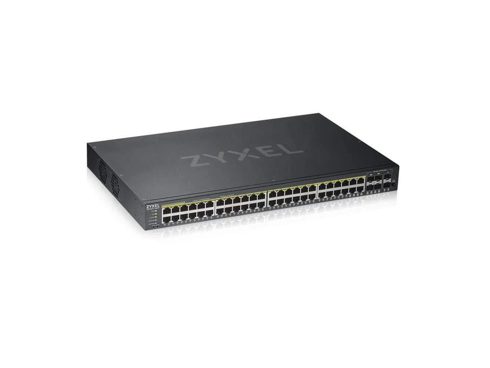 Zyxel 48-Port Gigabit Ethernet High Powered PoE 375W NebulaFlex Smart Managed Sw - Image 4 of 4