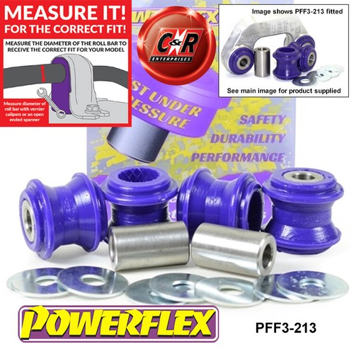 Powerflex Road Serie Frente Roll BAR Enlace Arbustos para Audi S7 (2012 PFF3-213 - Imagen 1 de 13