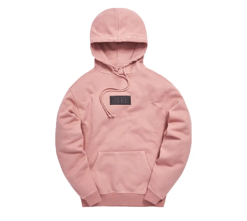 KITH WILLIAMS 3 HOODIE Ash Rose M