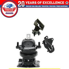 Fits 2007 Honda Odyssey 3.5L i-VTEC AUTO Front Motor & Trans Mount 3pcs :