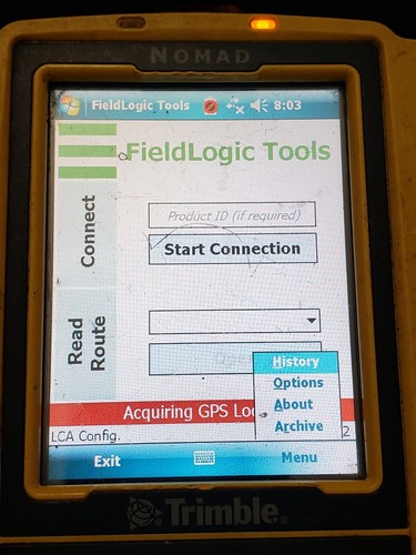 Trimble Nomad 800LC With SatViewer 1.0.4.0 In Fair Condition. NO BATTERY!!! - Picture 20 of 24