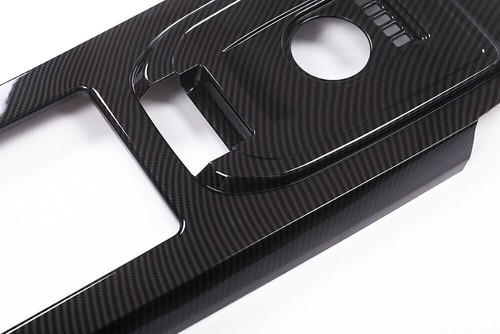 Central Gear Shift Panel Cover For Land Rover Discovery Sport 2015-19 ABS Carbon - Picture 8 of 12