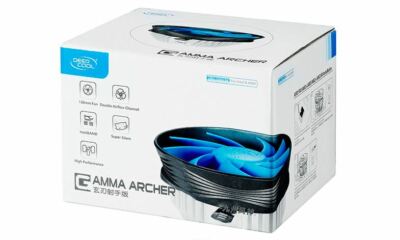 DeepCool Gamma Archer CPU Air Cooler, Intel & AMD, Free Domestic Postage