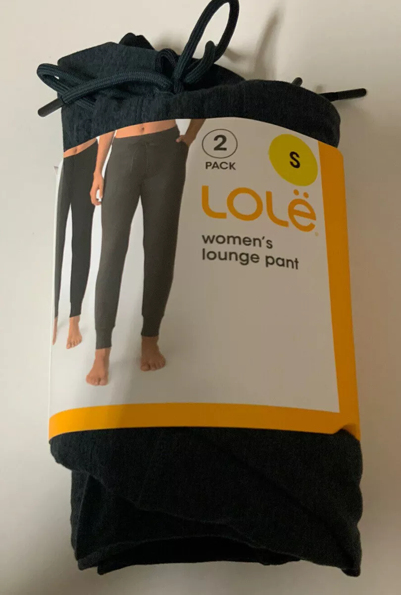 🧷 Lole Ladies' Size Small Lounge Jogger Pants, 2-Pack