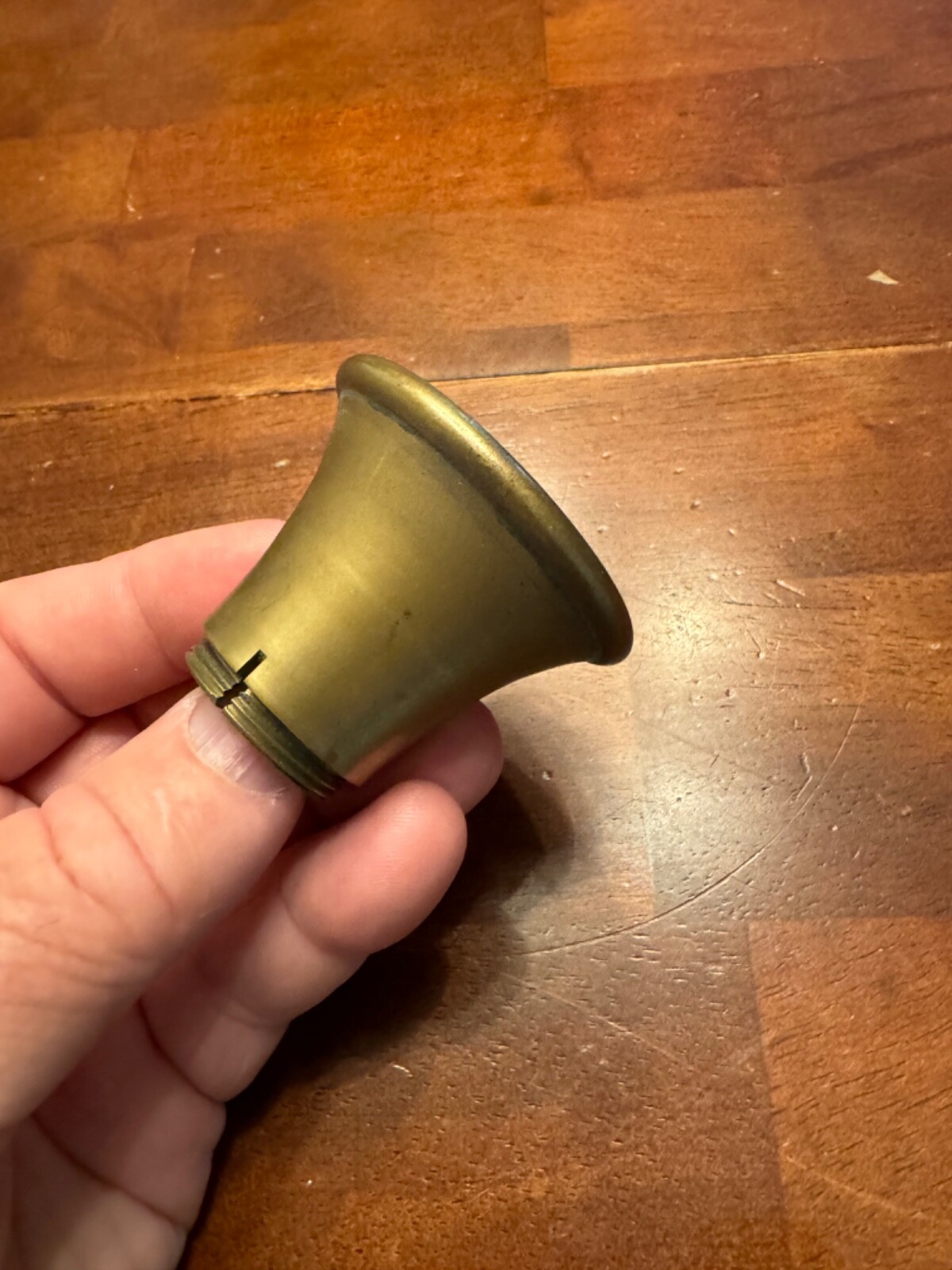 Vintage Brass Candlestick or Wall Mount Mouthpiece eBay